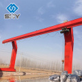 Single beam 10t Trussed Type Single Girder Gantry Crane for Concrete, 20t Gantry Crane Price